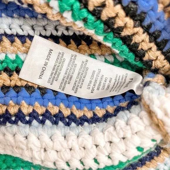 Frame NWT hand crocheted cropped tank size Large - Picture 8 of 11